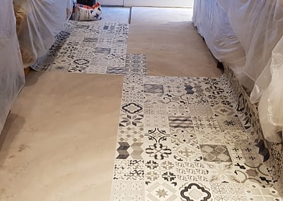 Instalación de alfombra vinílica (4)