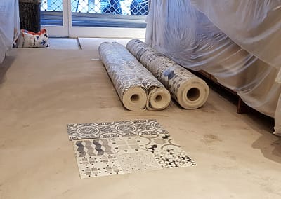 Instalación de alfombra vinílica (1)